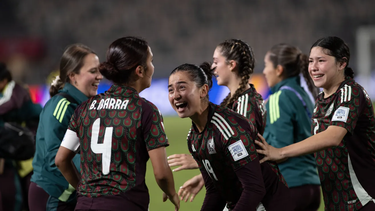 La selección femenina sub-17 de México empató el partido en el agregado y luego liquidó en los penales a Brasil