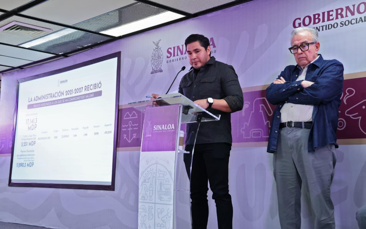 El secretario de Administración y Finanzas hizo un detallado de la herencia de deuda por 17 mil 141 millones de pesos que recibió esta administración