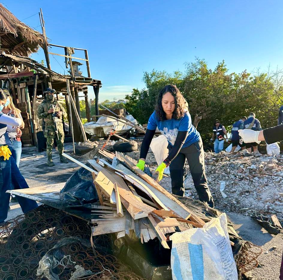 La 16.ª edición de la jornada  “Cuidemos los Manglares” se realizó en coordinación con dependencias federales, el sector portuario y la iniciativa privada, sumando esfuerzos en favor del medio ambiente