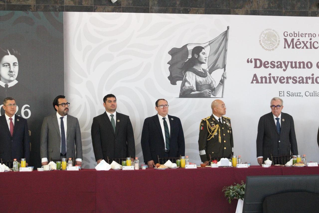El diputado Rodolfo Valenzuela Sánchez reconoce el respaldo del Ejército Mexicano a Sinaloa en su CXIII Aniversario