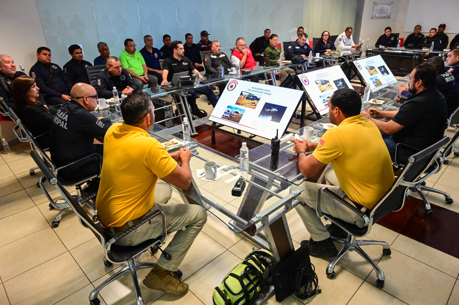 El taller impartido por Protección Civil, fue para directores, secretarios y coordinadores operativos en materia de seguridad de todo el estado, ante la proximidad de Semana Santa 2026