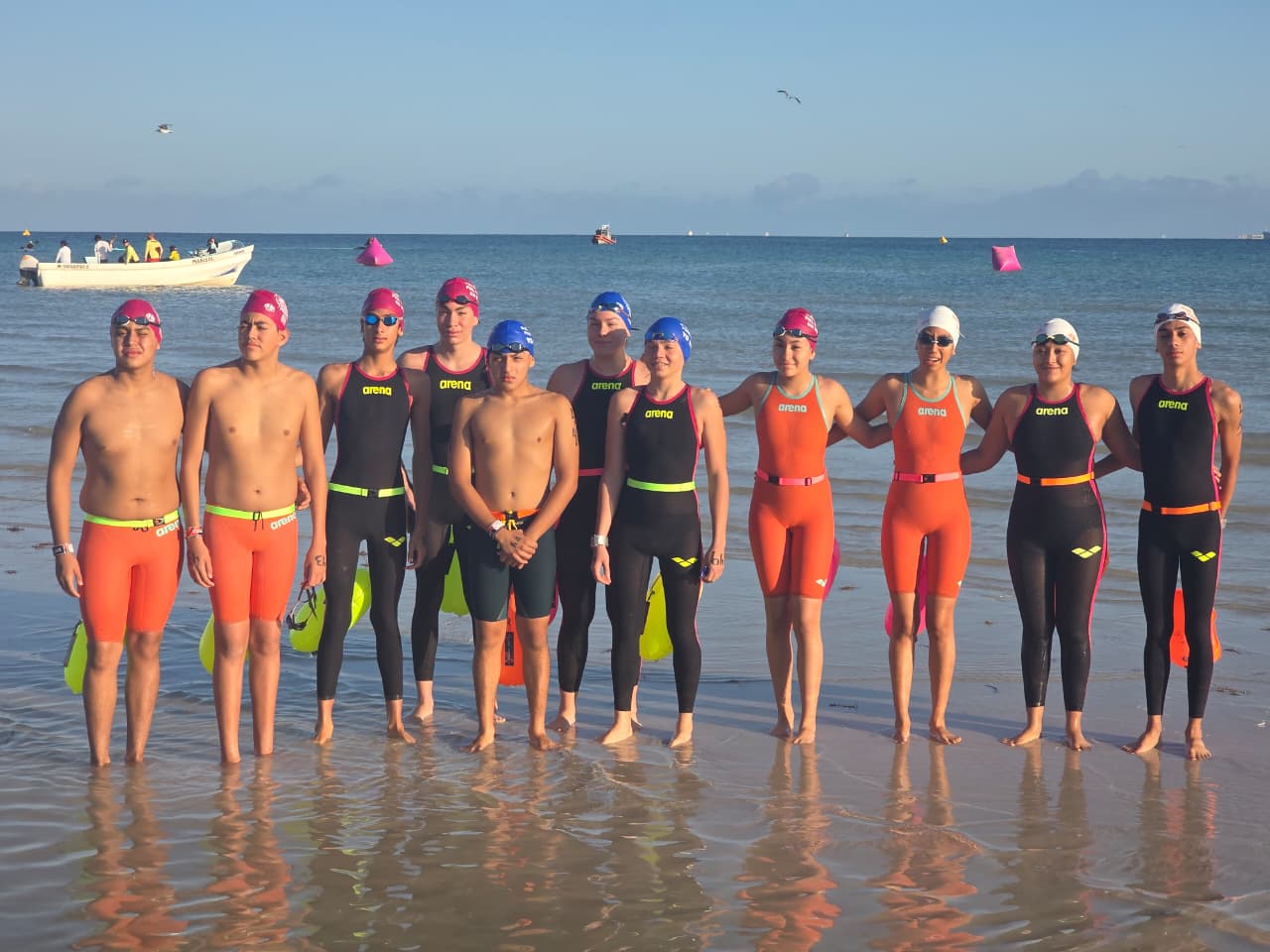 Como parte de la Selección Sinaloa, clasifican al Campeonato Nacional de Aguas Abiertas, donde buscarán su boleto a las finales de la Olimpiada Nacional Conade 2026