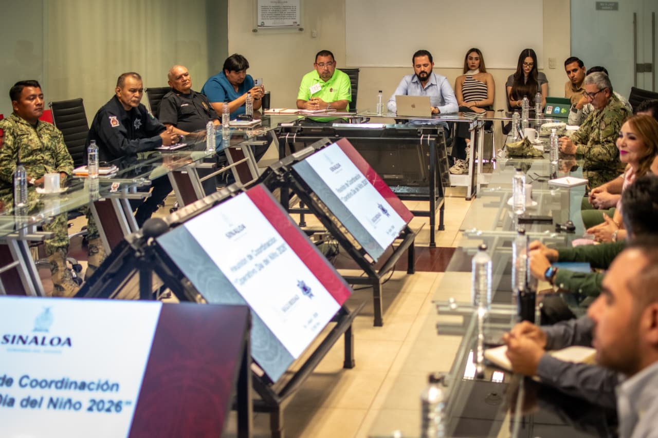 Casi 10 mil elementos de seguridad participarán en el Plan Operativo Día del Niño y la Niña 2026; autoridades se reúnen para coordinar acciones