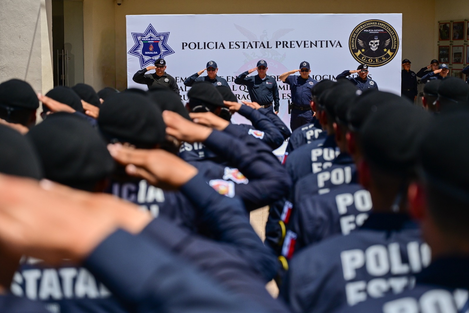 Policías estatales concluyen su adiestramiento para integrarse a la primera generación 2026 del Grupo de Operaciones Especiales Sinaloa (GOES)