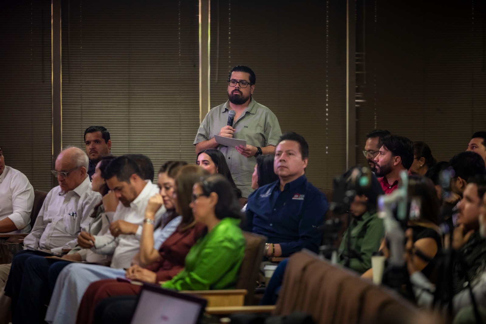 El Gobernador informó que la Secretaría de la Defensa Nacional ha puesto en marcha el anunciado proyecto C5.