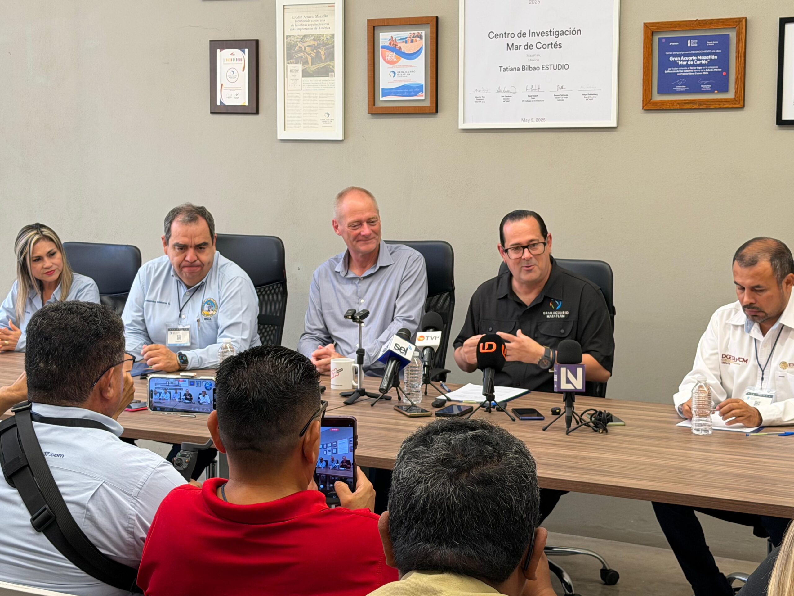 Gran Acuario Mazatlán fortalece  vinculación interinsttucional.