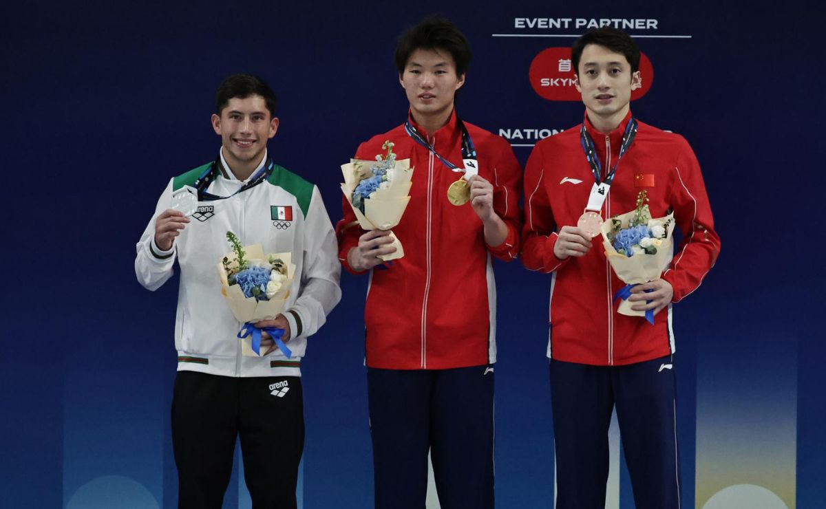 Randal Willars obtuvo la plata en la plataforma de 10 metros y dio a México su quinta medalla en la Super Final de la Copa del Mundo de Clavados