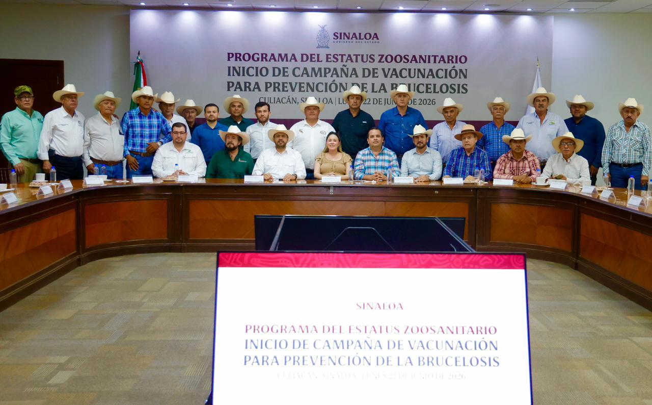 Se invertirán 15 millones de pesos en esta campaña, para vacunar a 50 mil cabezas de ganado en todo el estado, informa la gobernadora Yeraldine Bonilla.