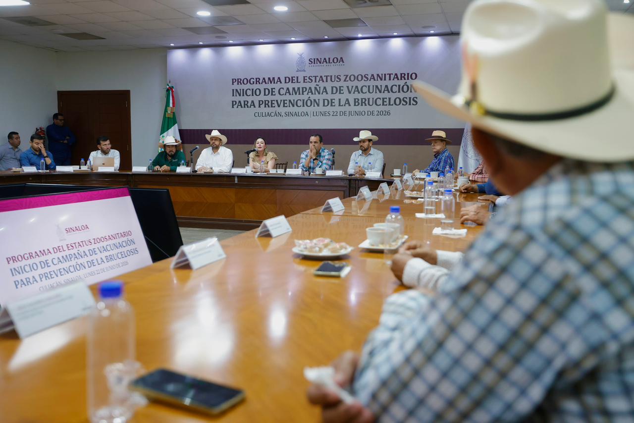 Se invertirán 15 millones de pesos en esta campaña, para vacunar a 50 mil cabezas de ganado en todo el estado, informa la gobernadora Yeraldine Bonilla.
