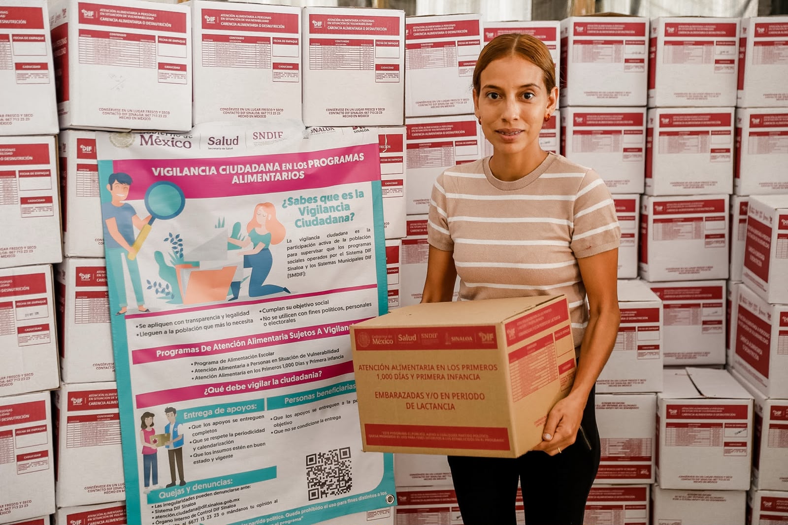 DIF Sinaloa entrega apoyos alimentarios a usuarios de los 5 Centros de Desarrollo Integral “DIF Pilares”
