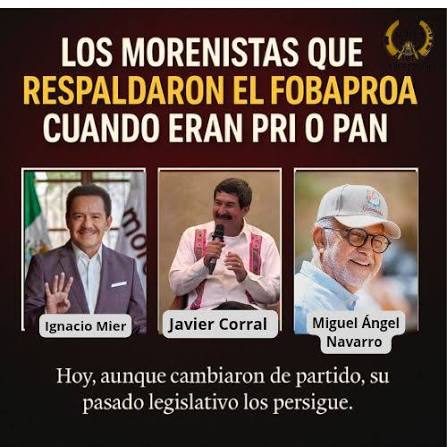 Priista Ignacio  Mier viene a poner orden en Sinaloa.
Propondrán a 4 con posibilidad de cinco, dijo.
MC se pone las pilas y va sobre Morena por andar encampañados.
PAS prepara sorpresa para el sábado 15.
Paloma Sánchez prepara gira estatal, arrancando con agenda saturada en Mazatlán.
Al ternuritas Fernández Noroña lo arropa el TRIFE.
