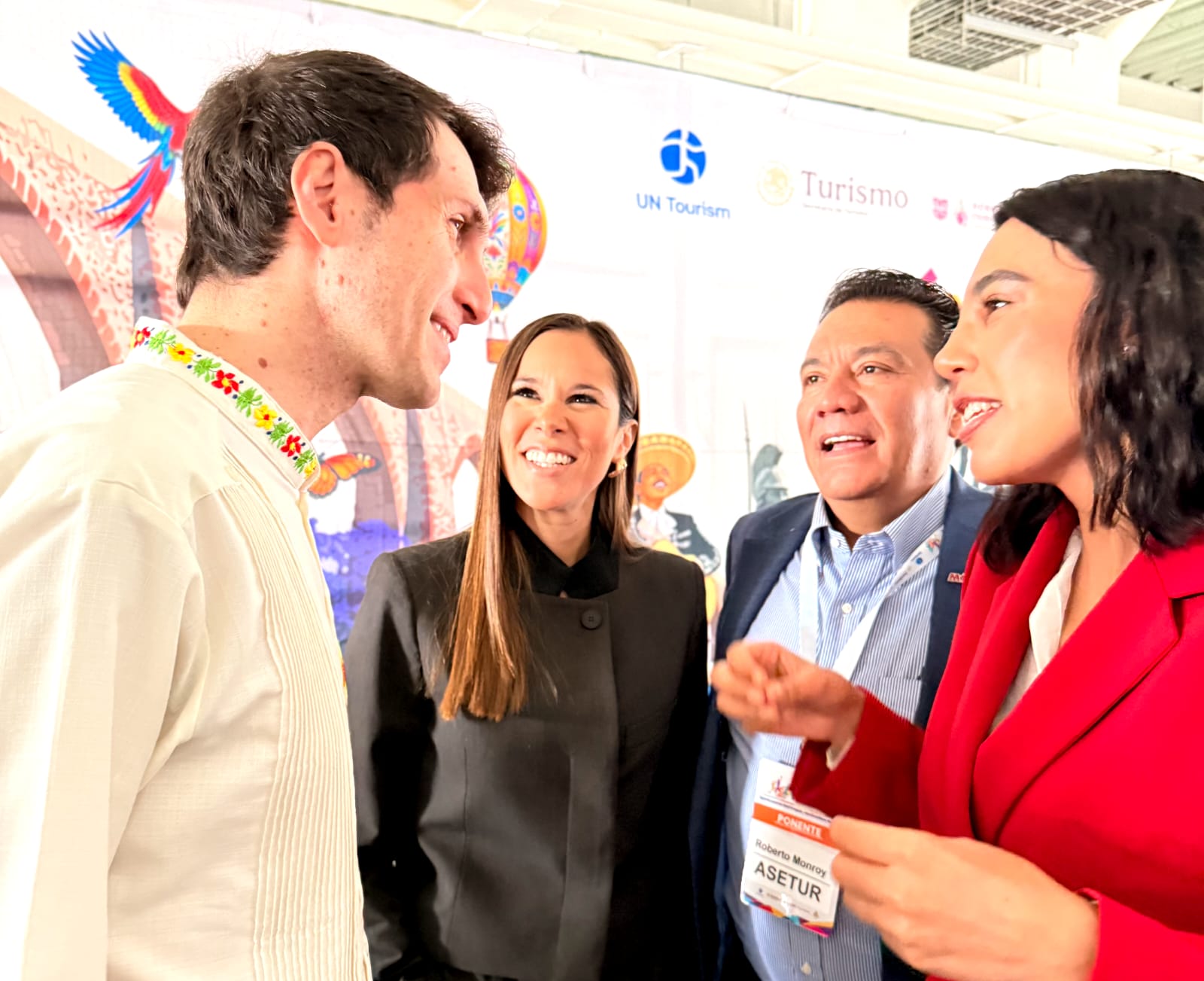La secretaria de Turismo estatal, Mireya Sosa Osuna, representa al estado en el encuentro internacional de ONU Turismo, que por primera vez se celebra en América y que reúne a representantes de más de 30 países