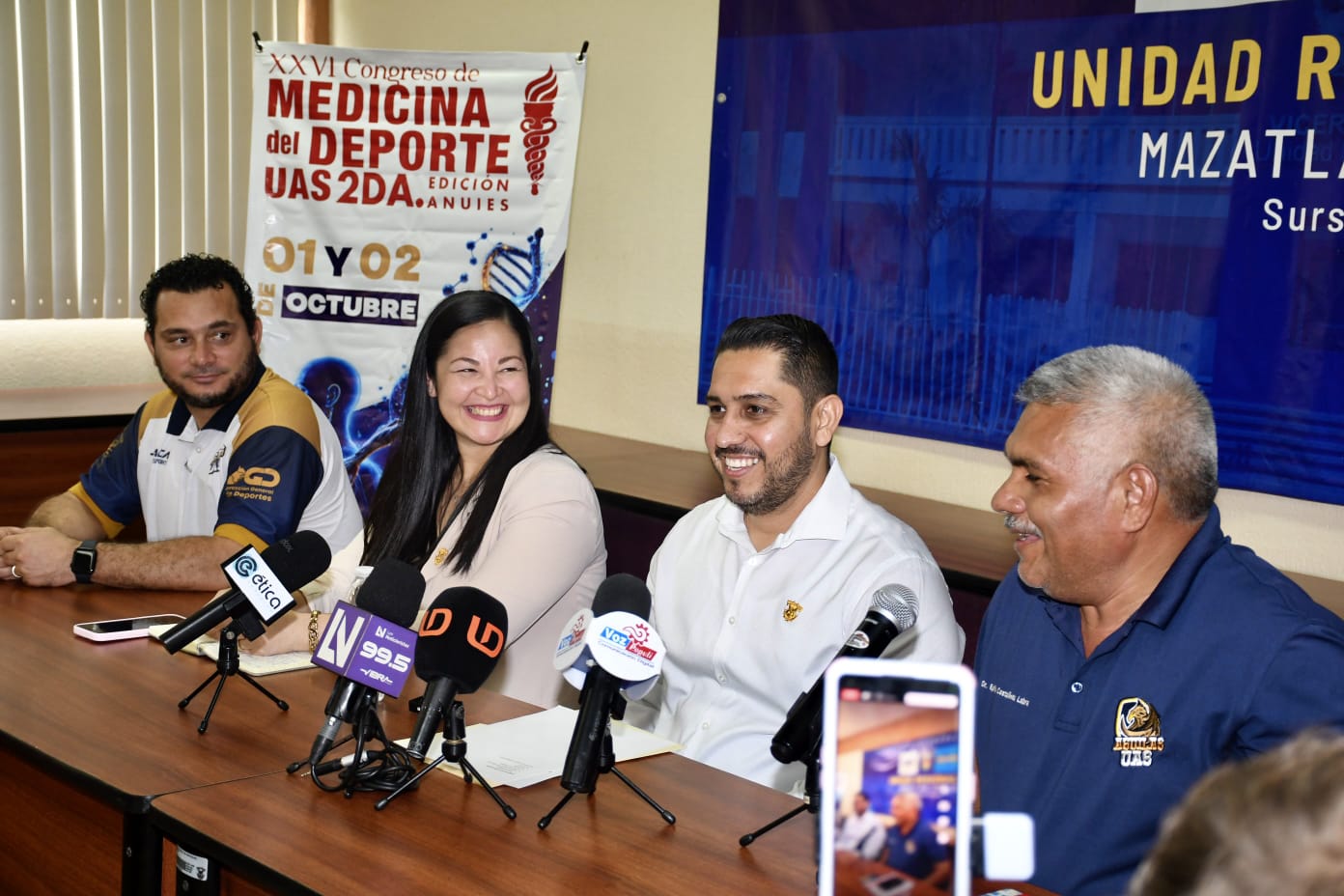 La temática es: ciencia, prevención y salud integral para la comunidad atleta