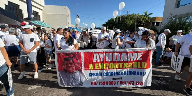 Sinaloa exige paz.
Llama Imelda Castro a una reconciliación política y social.
México no es piñata de nadie pero los ciudadanos si