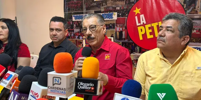 Ariadna Montiel visita Sinaloa para reunirse con aspirantes, legisladores y la estructura.
Total respaldo a la Gobernadora Graciela Domínguez e Imelda Castro, de quien justifica protección de la G.N.
Anuncia el PT que abre proceso para elegir a sus siete aspirantes a las diputaciones federales.
Continúa la locura.

