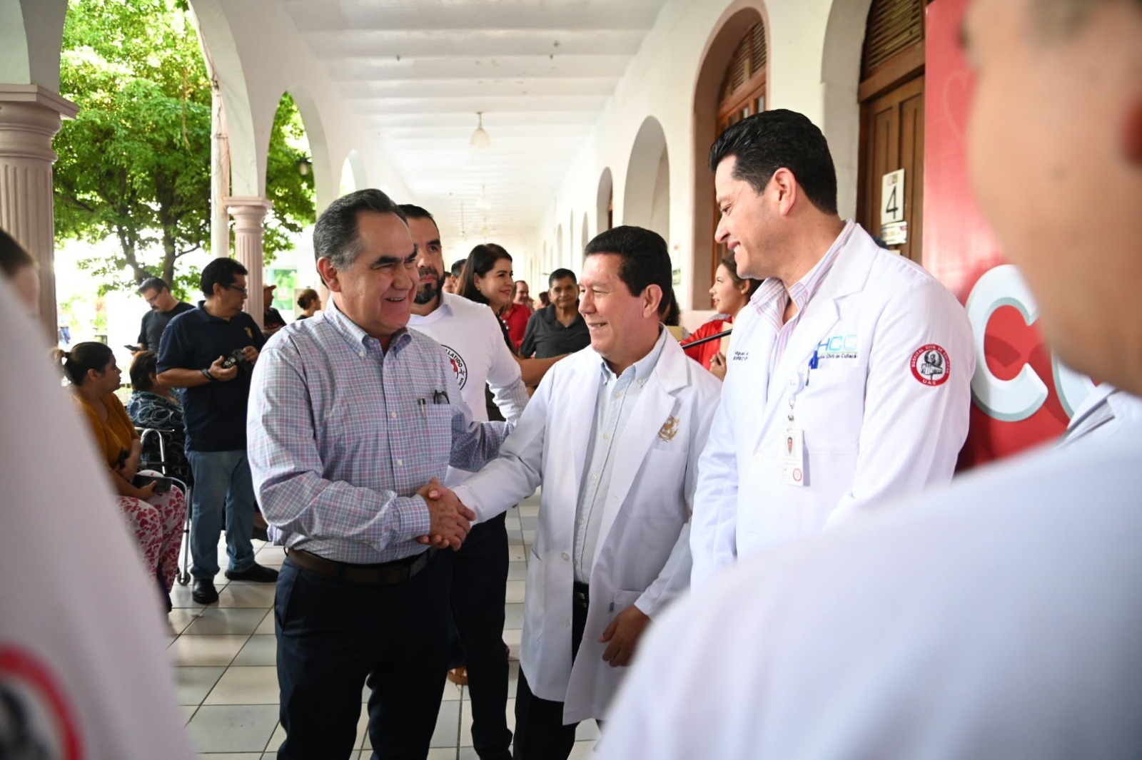 Ahí refrenda el compromiso de la UAS con la salud de los sinaloenses