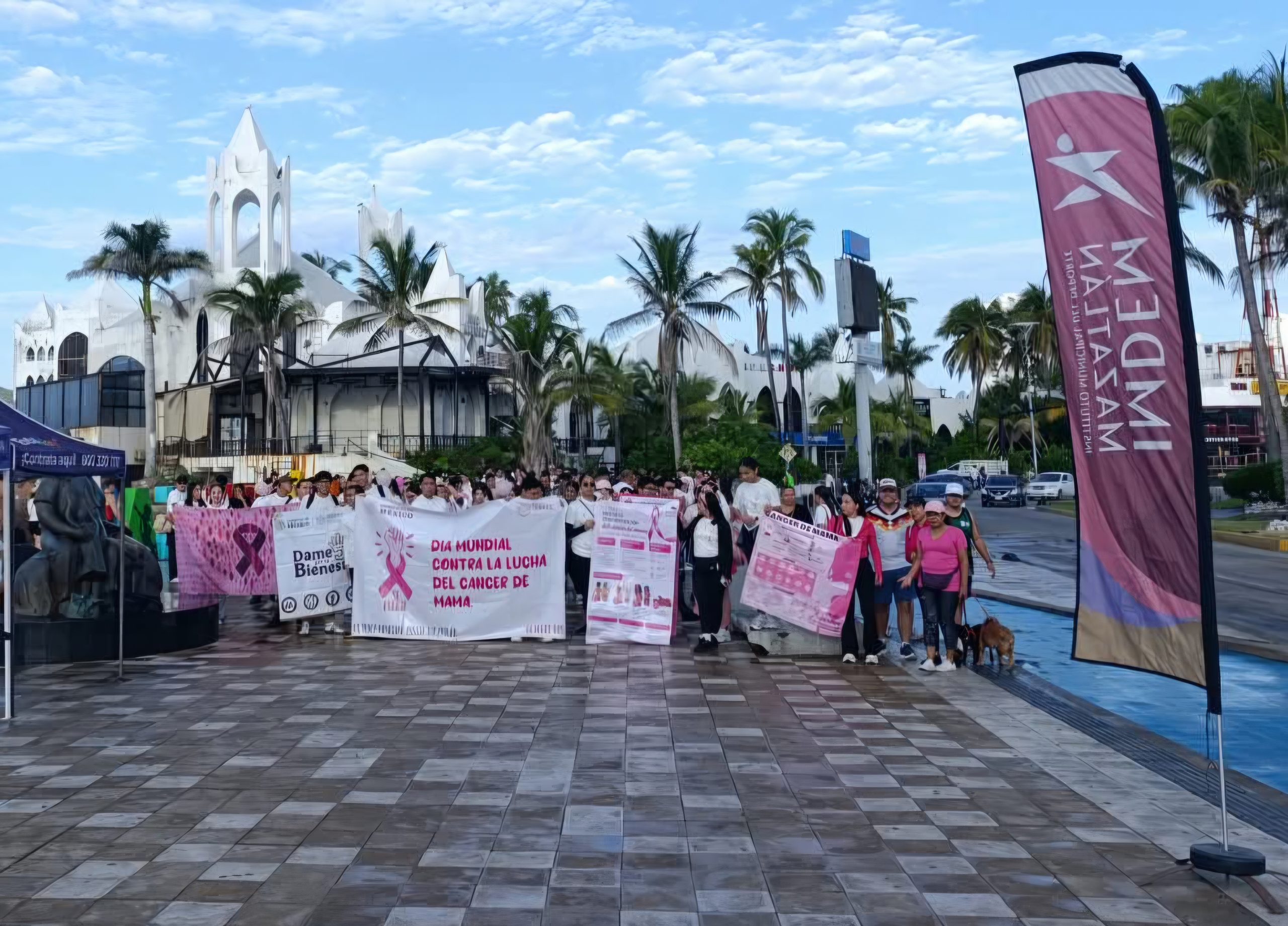 Unidades de Medicina Familiar y clínicas del ISSSTE se suman a la sensibilización sobre el Cáncer de Mama con caminatas y jornadas preventivas