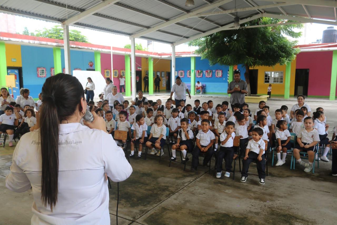 La SSP Sinaloa continúa con actividades de prevención en planteles educativos del municipio, orientados a estudiantes y padres de familia